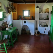 Ancient kitchen in the info center Centro de Visitantes la Rocina